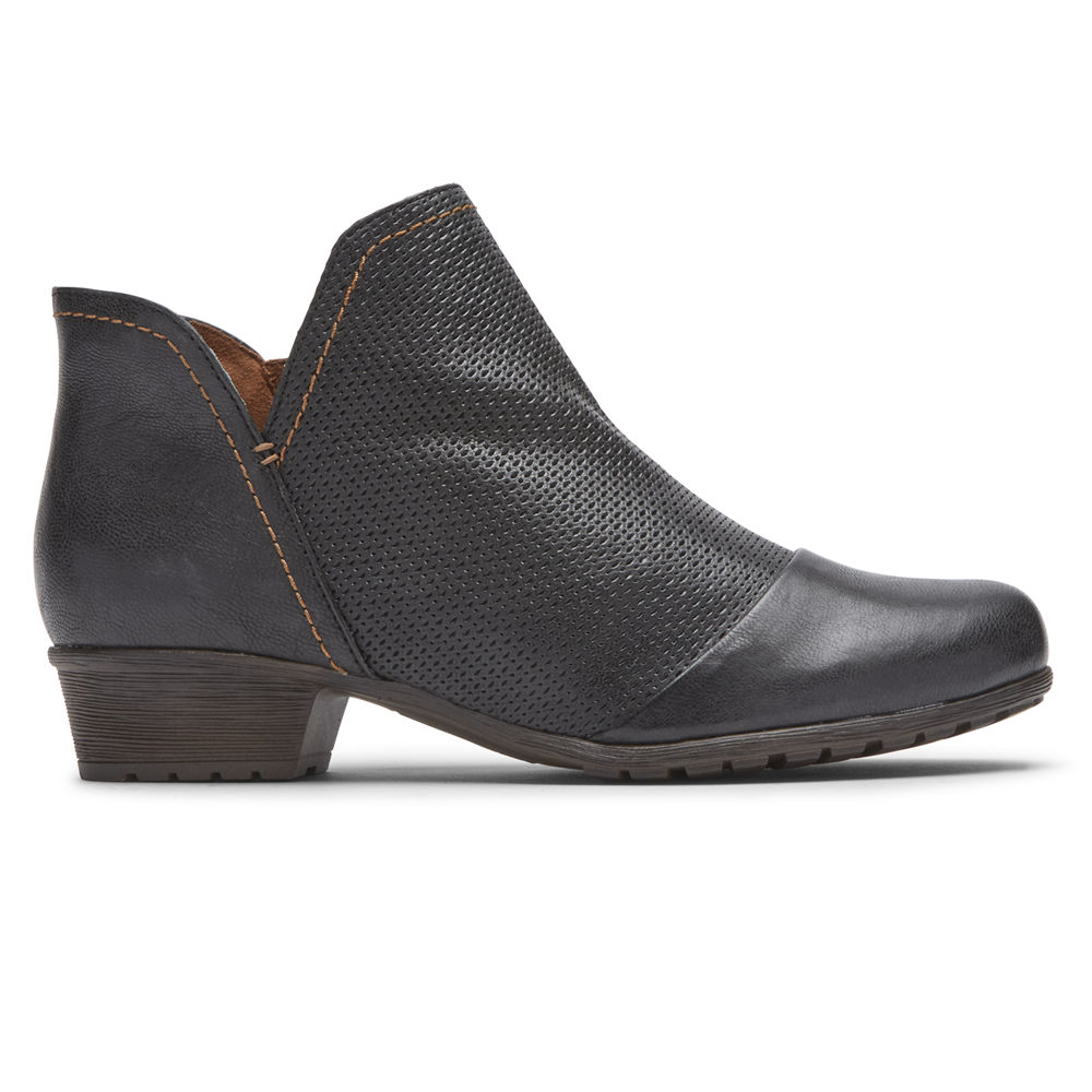 Rockport Støvler Dame Svart - Cobb Hill Gratasha V-Cut - VGKN73015